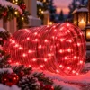 dekorativno_led_crevo_za_praznike LED crevo za prazničnu dekoraciju sa stabilnim crvenim svetlom i dužinom od deset metara