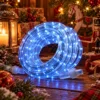 dekorativno_led_crevo_za_praznike_20m Praznično svetleće crevo PLAVE sijalice 20m