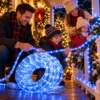 led_crevo_za_dekoraciju_20m_plavo LED crevo sa plavim svetlom dužine 20m za elegantno zimsko osvetljenje većih površina