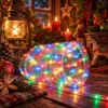 sareno_led_crevo_10m_za_praznike Šareno LED crevo 10m donosi RGB svetlost za terase, ograde i veselu novogodišnju dekoraciju