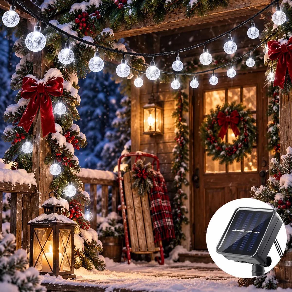 solarne_lampice_za_dvoriste_20_kuglica Solarne lampice za dvorište sa 20 belih LED kuglica i automatskim paljenjem kada padne mrak