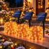 solarne_sijalice_narandzaste_30m_za_dekoraciju_300_led Solarne sijalice narandžaste 30m sa 300 LED svetala daju topao i upečatljiv sjaj velikoj dekorativnoj površini