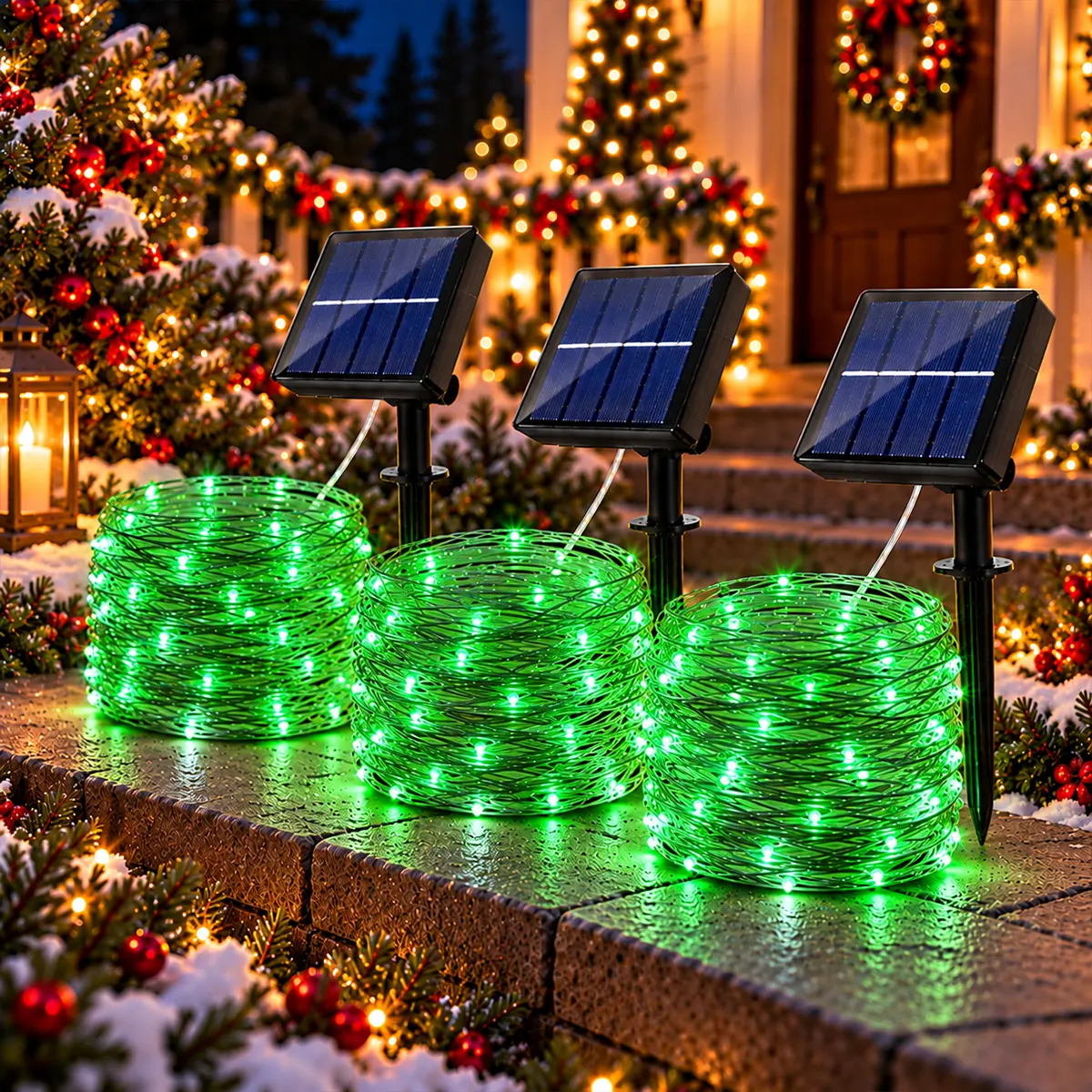solarne_sijalice_zelene_30m_za_dekoraciju_300_led Solarne sijalice zelene 30m za dekoraciju sa 300 LED svetala za veliko i upečatljivo praznično dvorište