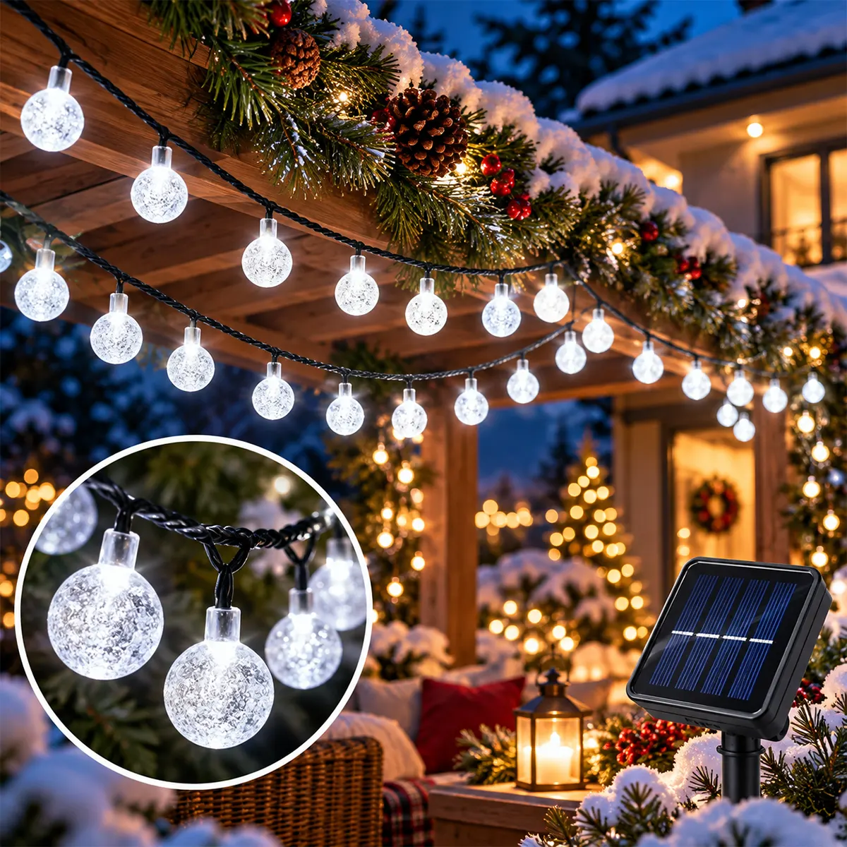solarni_niz_bele_lampice_sa_kuglicama Solarni niz bele lampice sa kuglicama sa 20 LED kuglica za praznično osvetljenje dvorišta i terase
