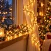 solarni_svetleci_niz_5m_zuto_svetlo Vilinske LED lampice 100 LED stvaraju mnoštvo sitnih toplih svetala za nežan večernji ambijent