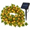 zute_solarne_lampice_sa_liscem_100_led Solarne žute sijalice sa lišćem 10m